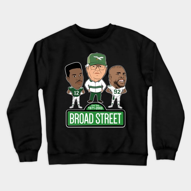 Broad Street Football Crewneck Sweatshirt by generationtees